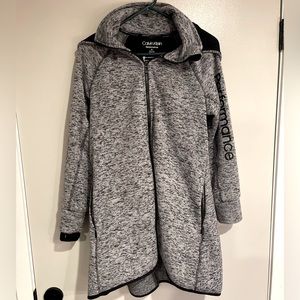 Calvin Klein Gray & Black Performance womens jacket Medium